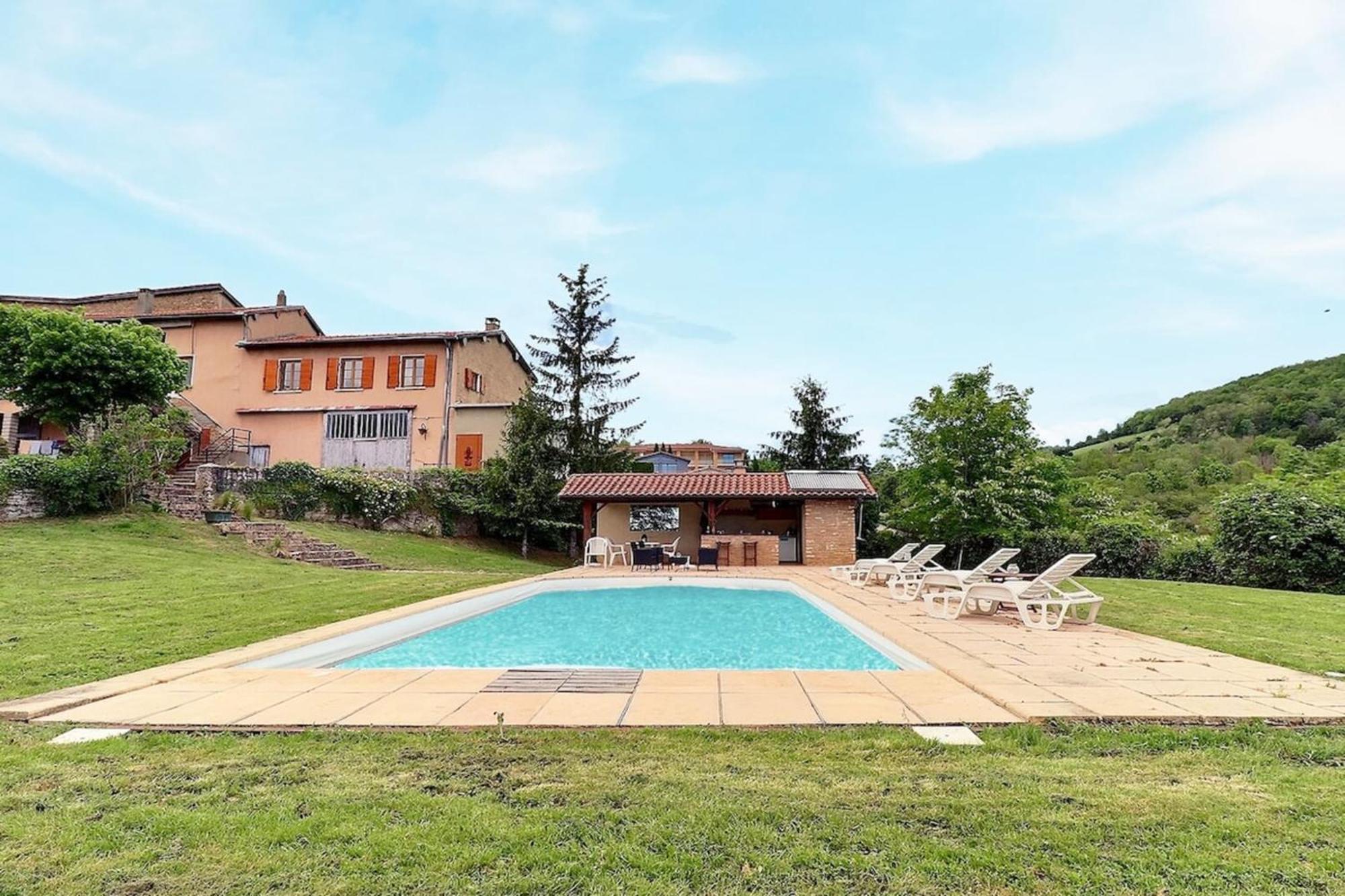 Saint-Fortunat - Authentic Home With Pool - Saint-Didier-Au-Mont-D'Or Eksteriør billede
